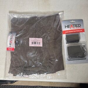 Iconx heated core vest in Olive